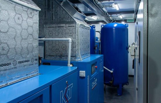 Модульная компрессорная станция МС 22/2